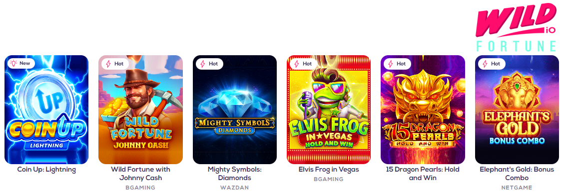 Play for Real Money Wild Fortune Casino